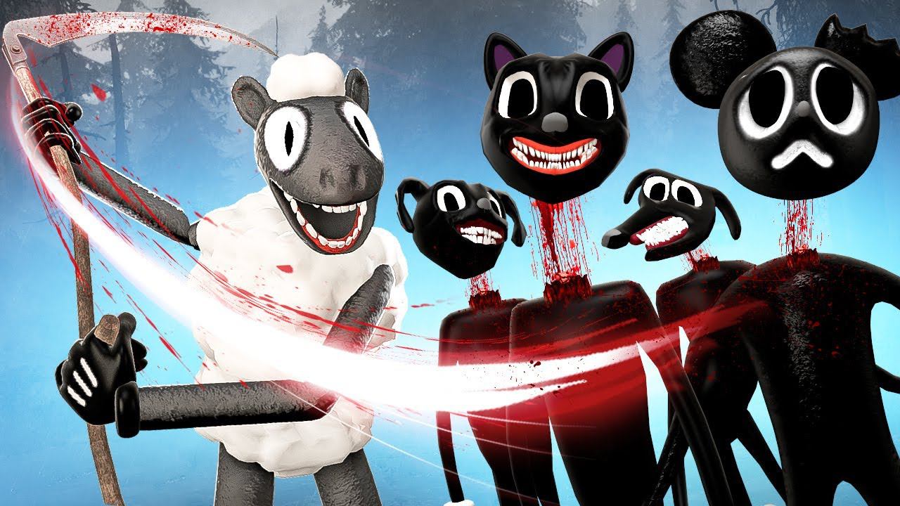 МУЛЬТЯШНАЯ ОВЦА ПРОТИВ МУЛЬТЯШНЫХ МОНСТРОВ! КТО САМЫЙ СИЛЬНЫЙ? БЕЗУМНАЯ БИТВА SCP В Garry`s Mod смотреть онлайн