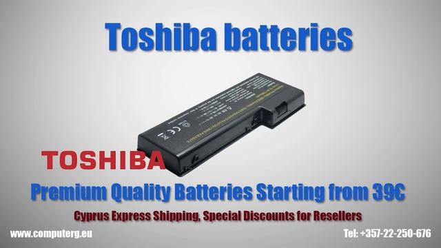 TOP-Quality Replacement Batteries for Toshiba Notebooks смотреть онлайн