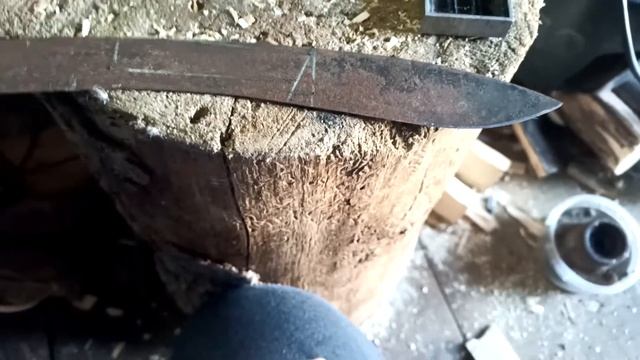 Бюджетный нож для рыбалки и охоты . Нож своими руками. смотреть онлайн