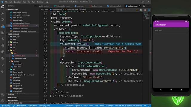2. Flutter Todo App using Firebase Database | Complete Line by Line Explanation смотреть онлайн