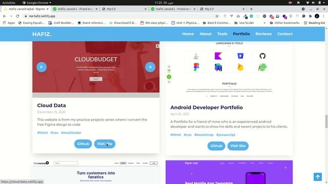 Portfolio Website | Frontend Developer Portfolio | Portfolio in Html, CSS, and Javascript смотреть онлайн