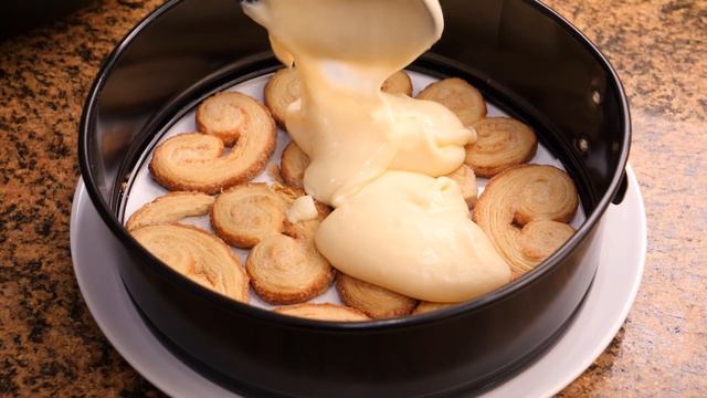 Tarta Napoleón Sin Horno muy Fácil y Deliciosa (solo 2 Ingredientes) смотреть онлайн