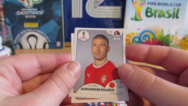 Panini 2018 World Cup Sticker Album And Packets Opening