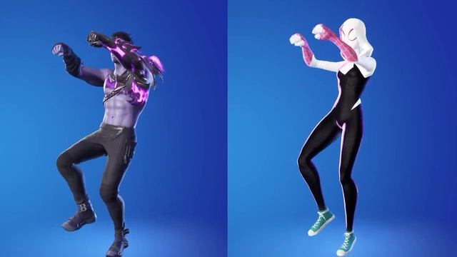 Fortnite Dirtbike Challenge Emote 1 Hour Dance! (ICON SERIES)