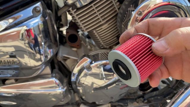 Замена масла на Yamaha Drag Star1100 . 4К смотреть онлайн