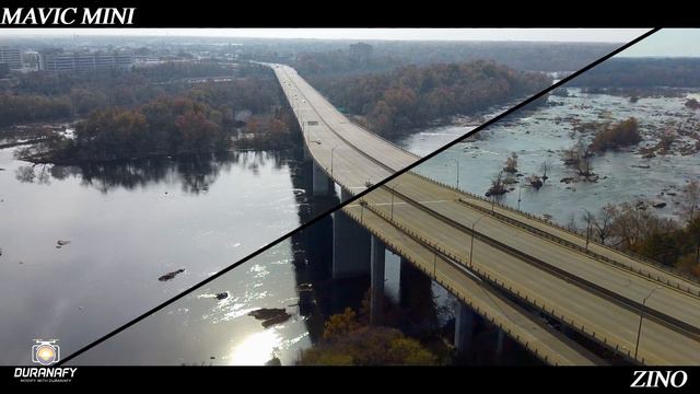 Mavic Mini Rides Piggyback on Zino - Camera Comparison Tredegar смотреть онлайн