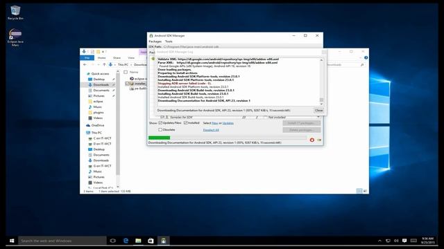 How to Install Android SDK & Eclipse ADT Plugin on Windows 10 using Eclipse Mars 2015 смотреть онлайн