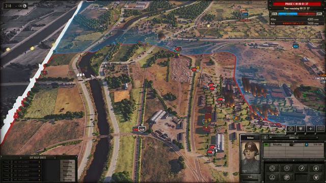 Steel Division Normandy 44 King Tiger at work смотреть онлайн