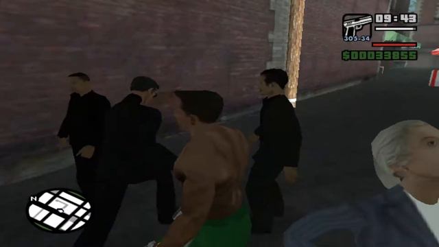 Прохождение GTA: San Andreas на 100% (Миссия 51: Братва с Облачной Горы) смотреть онлайн