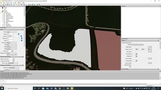 FS19 Field Dimensions by bitmap Giants editor script смотреть онлайн