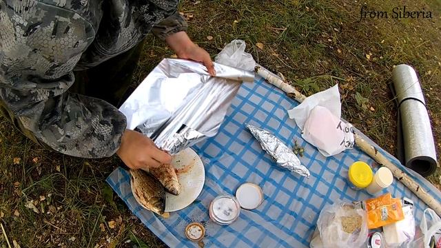 Как легко приготовить карася на углях. Просто и вкусно! смотреть онлайн