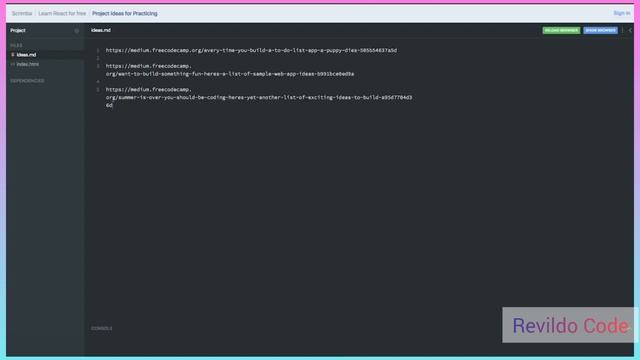 Project Ideas for Practicing React|React JS Course for Beginners | React JS Tutorial | #revildo_cod смотреть онлайн