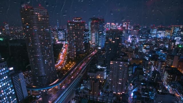 Heavy Thunderstorm Sounds in the City | Rolling Thunder & Rain Sounds on Window | Sleep-Relax-Study смотреть онлайн