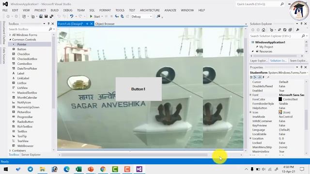 Part-15- Beginners Vb.net Tutorial in Hindi- Working with Windows Form | Visual Studio By Arvind смотреть онлайн