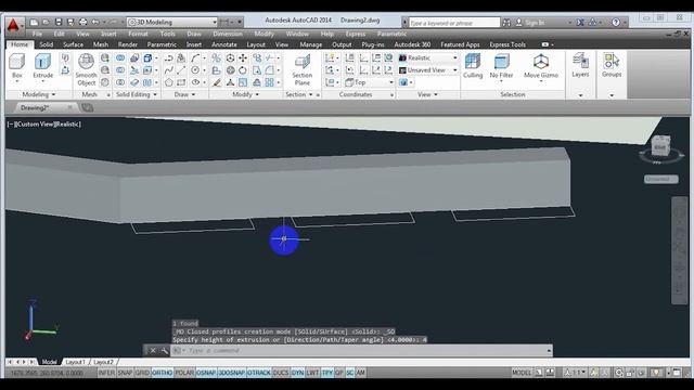 3D AutoCAD - How to draw chair In autocad смотреть онлайн