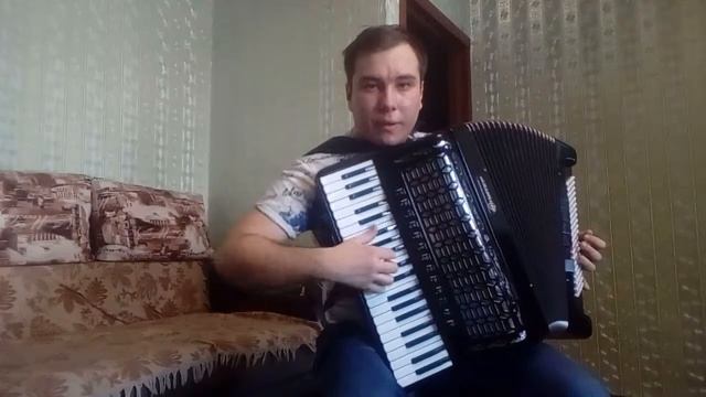 Учимся играть на аккордеоне «Вальс под небом Парижа» Жером смотреть онлайн