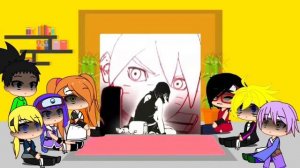 Boruto and his friends react to Boruto two blue vortex