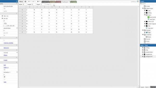 Construct 3 Tutorial : Creating sudoku