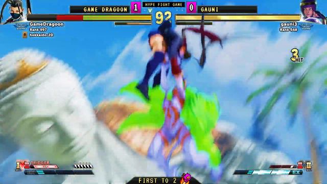 SFV 🥊 Game Dragoon (IBUKI) VS Gauni (MENAT) 🥊 スト5 🥊 SF5 🥊 Street Fighter 5 смотреть онлайн