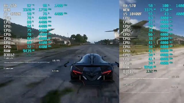 i7 4790K vs i5 10400F смотреть онлайн