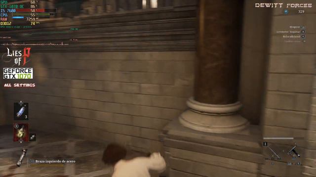 LIES OF P DEMO i5 7600  GTX 1070 OC PR