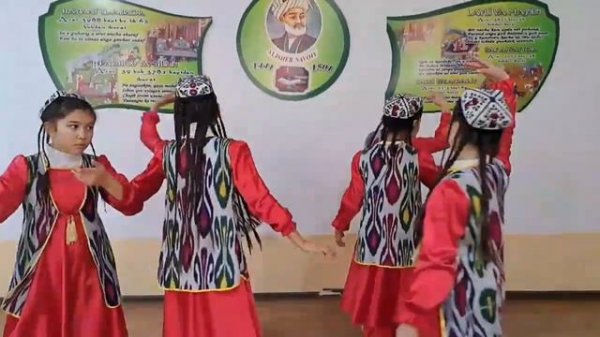 ,,Fido" raqsi.Alisher Navoiy g'azali 6- a sinq qizlari