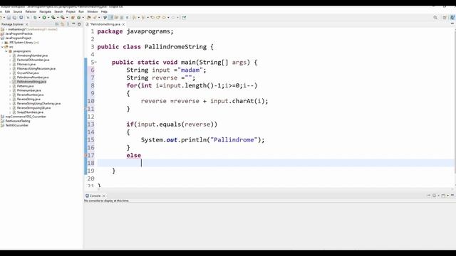 How to write Palindrome string in java| Java Programs | Interview question | Easy coding смотреть онлайн