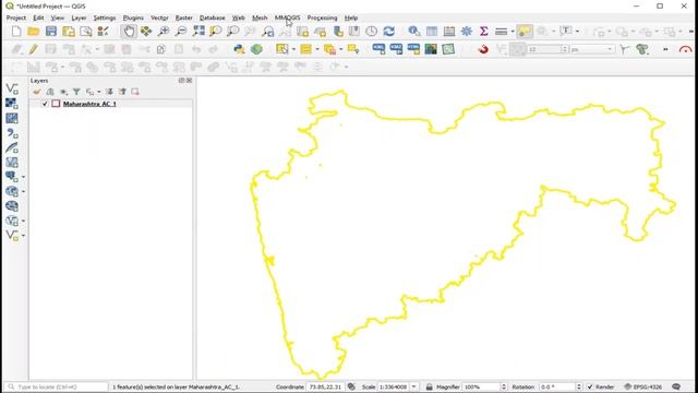 How to export KML into QGIS in Hindi смотреть онлайн