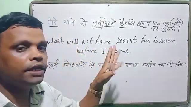 Future Perfect Tense ✍️ English Grammar ✍️ Rules Pattern Example By Adarsh Sir смотреть онлайн