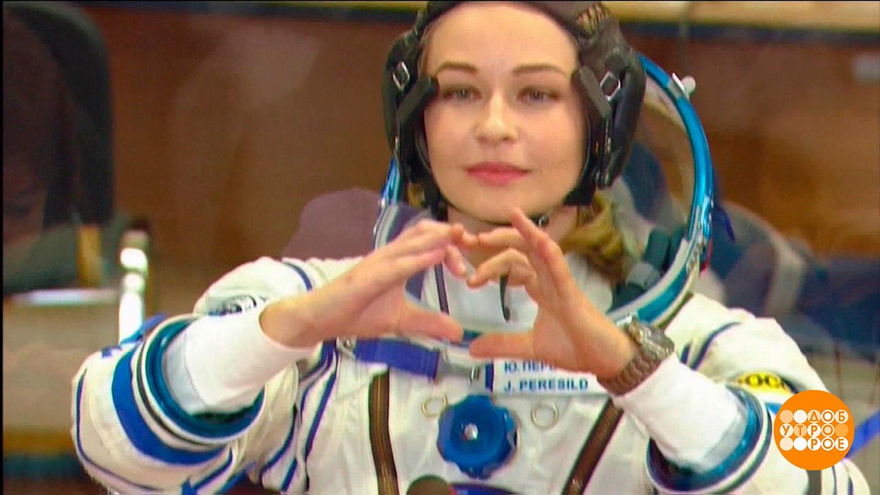"Вызов": в космос всей семьей! Доброе утро. Фрагмент выпуска от 07.07.2023