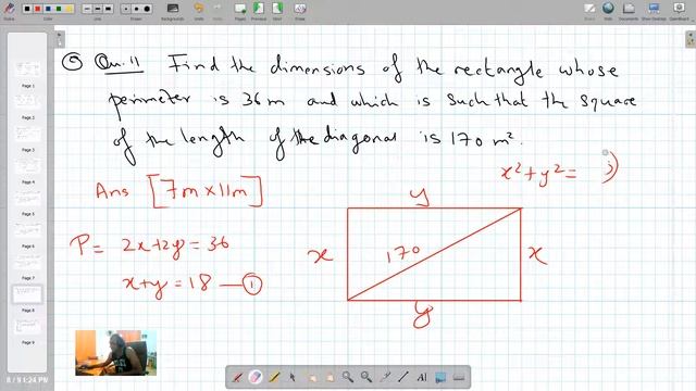Additional Mathematics in Mauritius -AddMaths En Créole-#Simultaneous Equations-Lesson3 смотреть онлайн