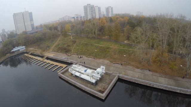 Москва Тушино музей ВМФ 4K (DJI Phantom 2) смотреть онлайн