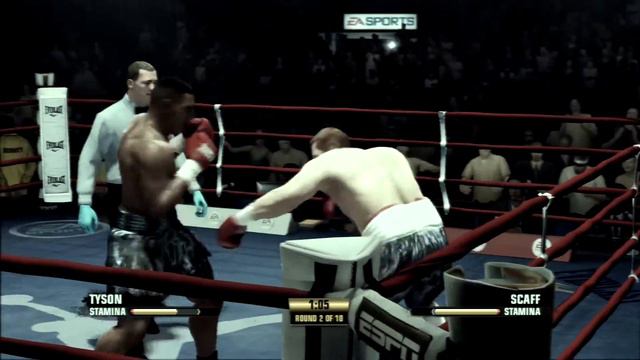 Mike Tyson Vs Sammy Scaff ★ Tyson Raw And [Mostly] Uncut ★ Full Fight Night Champion Simulation
