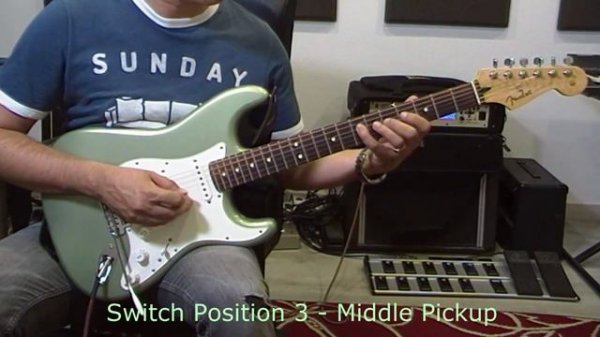 Fender Player Stratocaster (sound test)