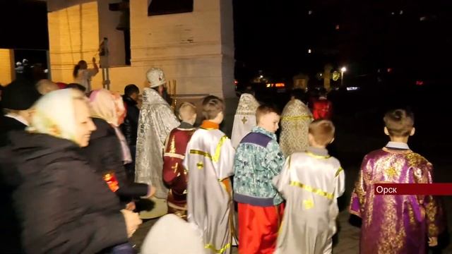 24042022 Во всех храмах Орска прошли праздничные богослужения смотреть онлайн