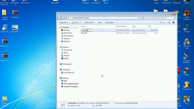 Minecraft Bukkit Tutorial MC 1.3.1 & 1.3.2/ Port Forwarding/ Premade Bukkit Server Files (WIndows) смотреть онлайн