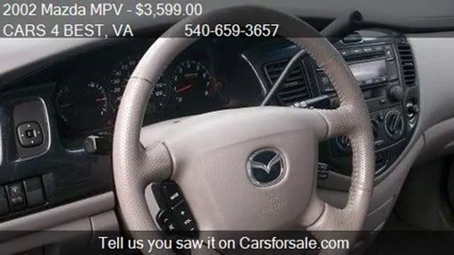 2002 Mazda MPV 4-Door for sale in STAFFORD, VA 22554 at the смотреть онлайн