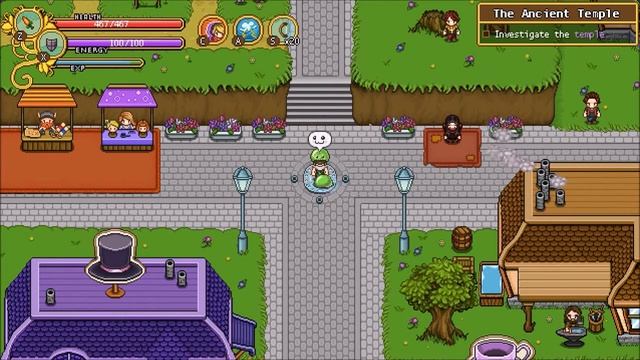 Kawaii command in secrets of grindea! смотреть онлайн