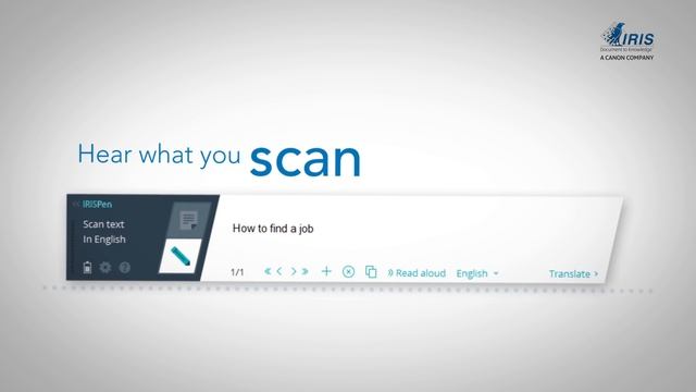 IRISPen™ Air 7: Pen scanner. Scan, Read, Translate ! смотреть онлайн