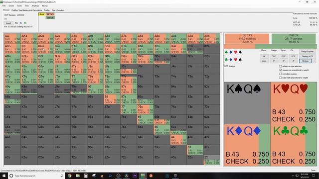 How to C-Bet Out of Position PioSolver Tutorial 2020 смотреть онлайн