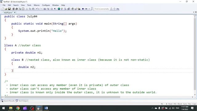 OOP in Java - Lecture 08 - Nested / Inner Classes смотреть онлайн
