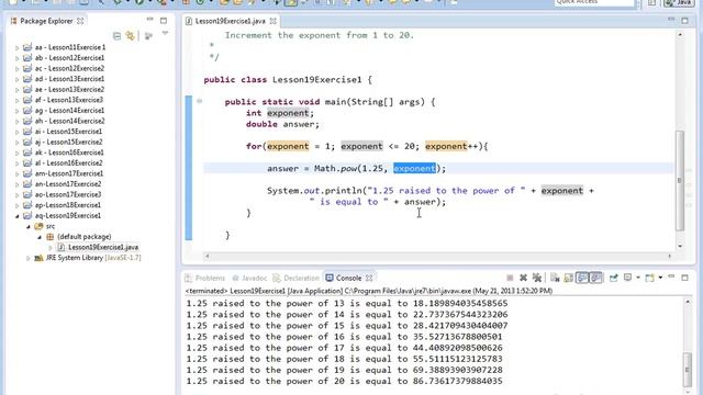 19x - Learn Java Float and Double Data Types - Exercise 1 смотреть онлайн