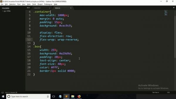 CSS3 grid layout | Display flex use | css3 display flex tutorial | display flex example