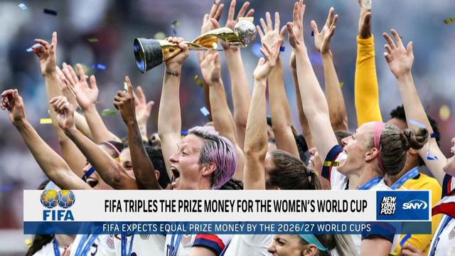 FIFA Women's World Cup prize money set more than triple what it was in 2019 | New York Post Sports смотреть онлайн
