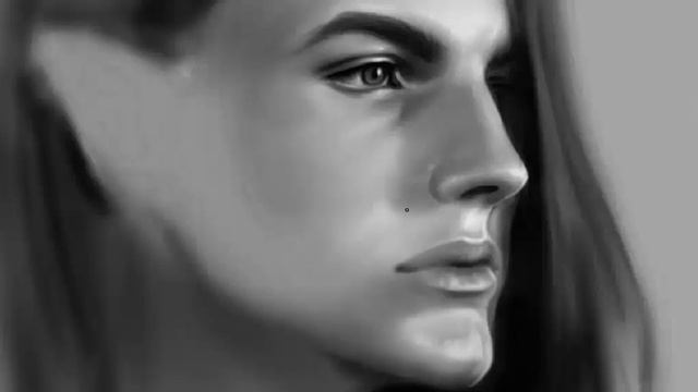 Рисуем Эльфа - Drawing Elf - [Digital Speed Painting] - Photoshop смотреть онлайн