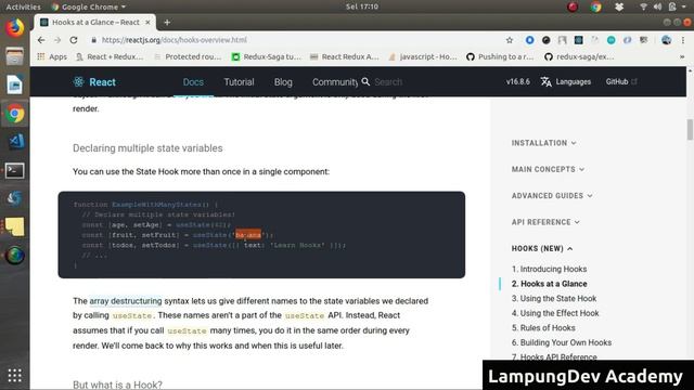 React Hooks - Belajar Menggunakan useState смотреть онлайн