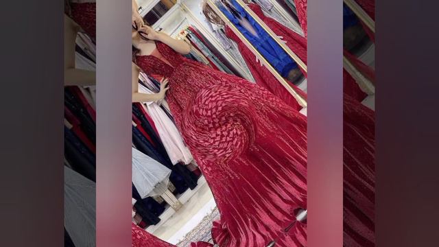 Oqshom Liboslari Kelinchak Qizlar Uchun @