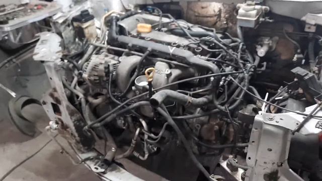 рихтовка кузова Chery M11 перевёртыш. часть  1.