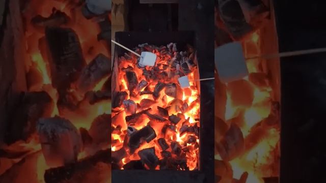 Как приготовить зефир - маршмеллоу на костре. смотреть онлайн