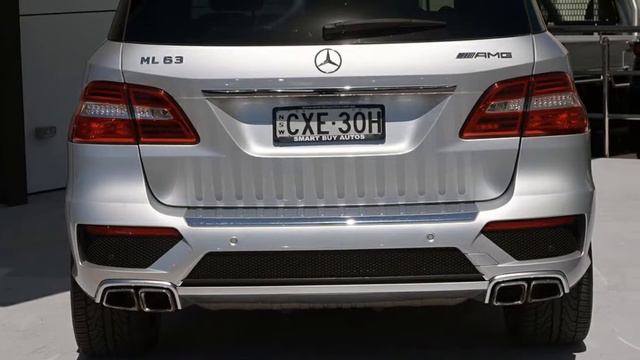 2013 Mercedes-Benz ML63 W166 AMG SPEEDSHIFT DCT Silver 7 Speed Sports Automatic Dual Clutch Wagon смотреть онлайн